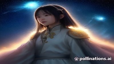 AI生成科幻影视短片，宇宙星云背景下的未来城市，蓝紫色光效，ai视频代表作品